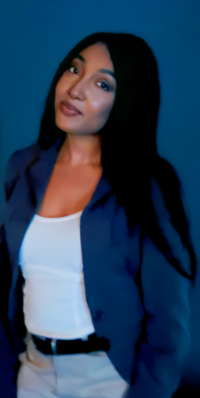 A picture of Adrienne Burney smiling at the camera.