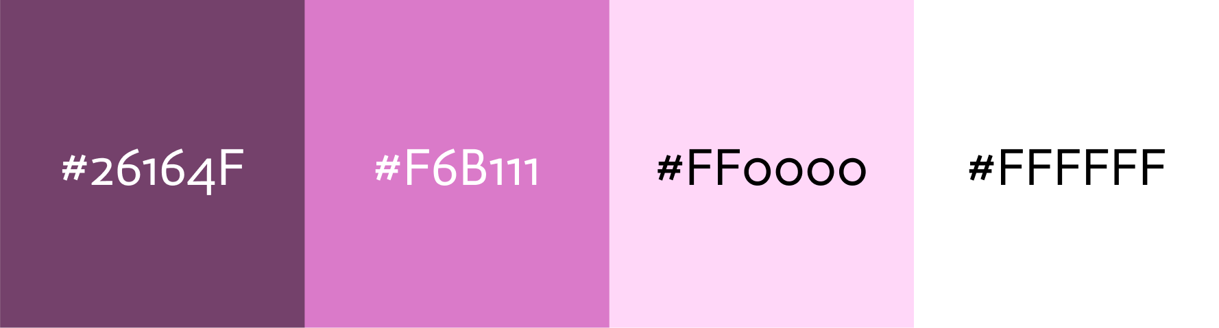 Lavender color scheme