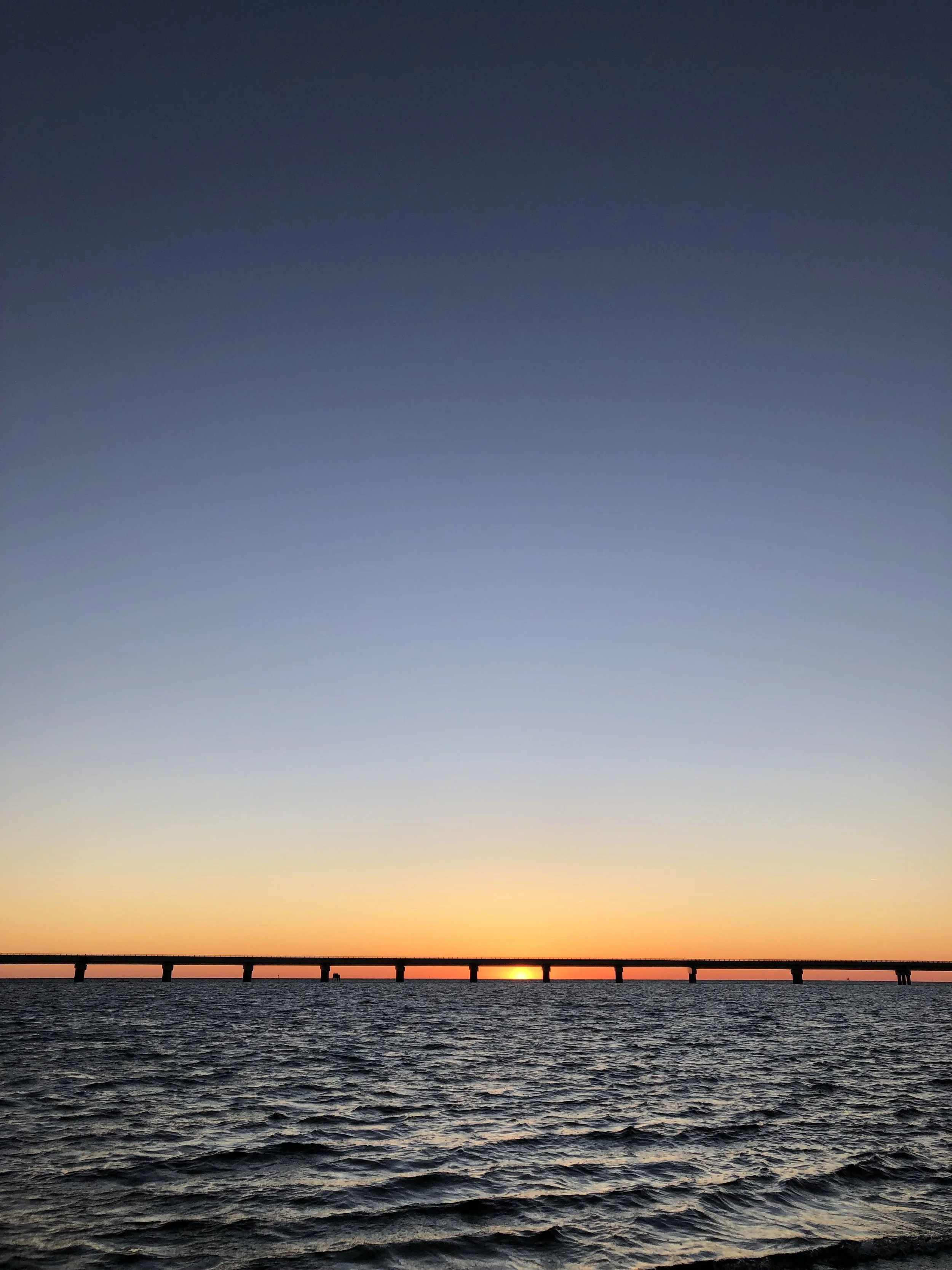 Sunset at Rodanthe, North Carolina.