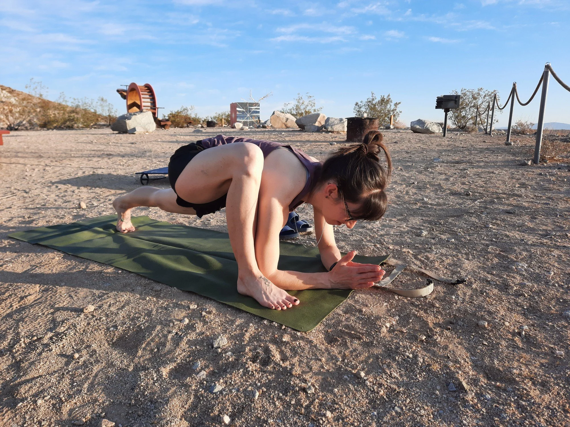 Lizard pose