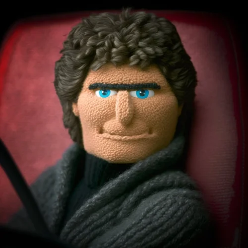 David Hasselhoff, skrimped
