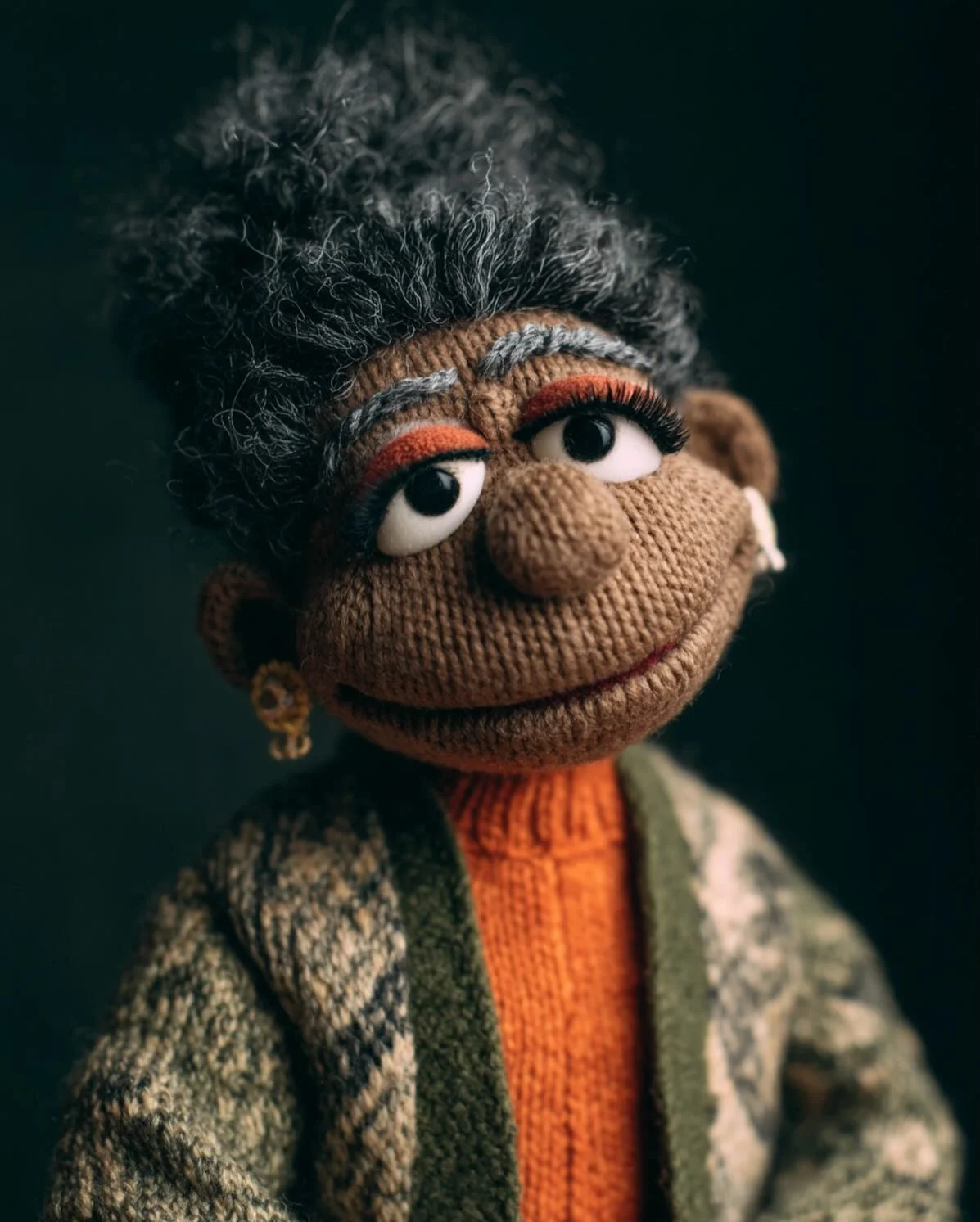 Some voices don&rsquo;t just speak... they lift.
Maya Angelou
.
.
.
Disclaimer: &ldquo;Meet the Skrimps&rdquo; is a series of whimsical felted portraits, brought to life through the synergy of AI, our design acumen, and, of course, our interesting se