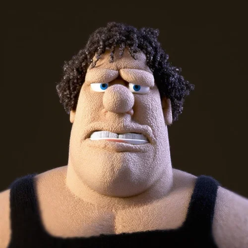 Andre the Giant, skrimped