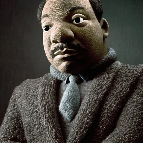 Dr. Martin Luther King Jr., skrimped