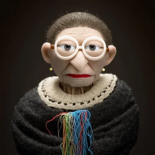 Ruth Bader Ginsburg, skrimped