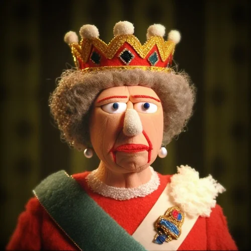 Queen Elizabeth, skrimped