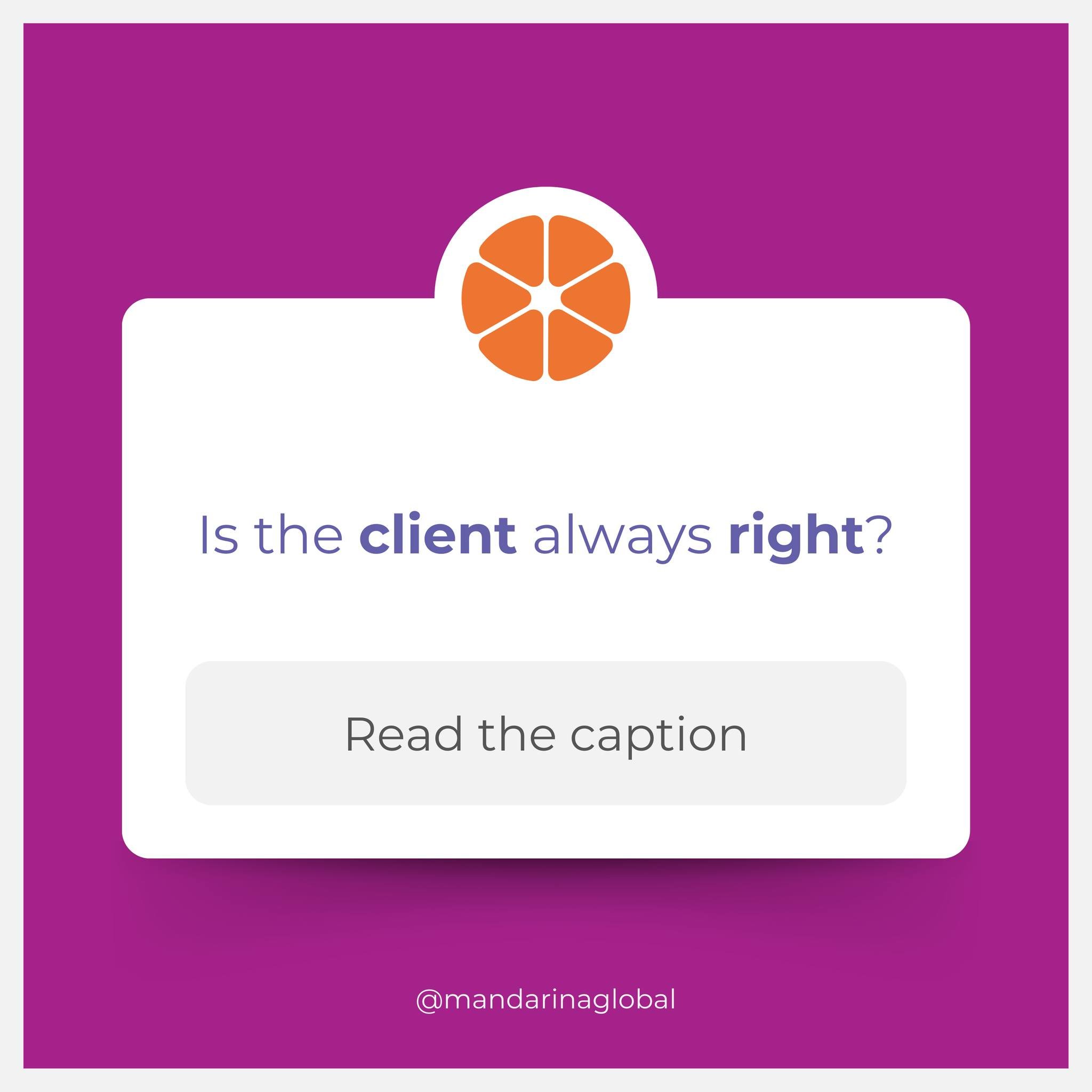 🇨🇦 In a recent chat among friends, we discussed the saying: &quot;The client is always right.&quot; In Vancouver, where I live, despite the city's cosmopolitan charm, many businesses have no competition, leading to a decline in service quality. The