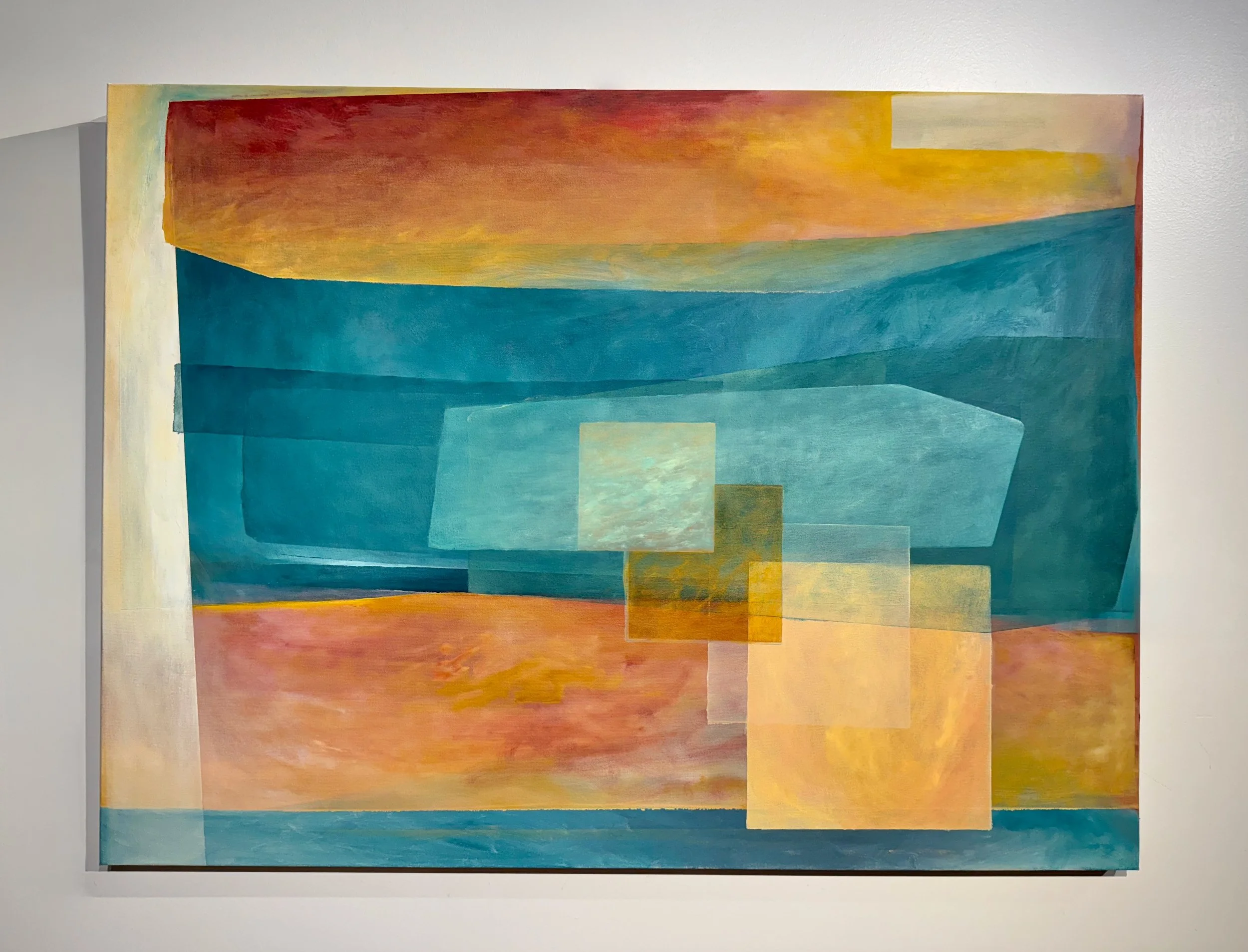 "To Give and Receive Care", 2025, Oil on Canvas (4' x 3')