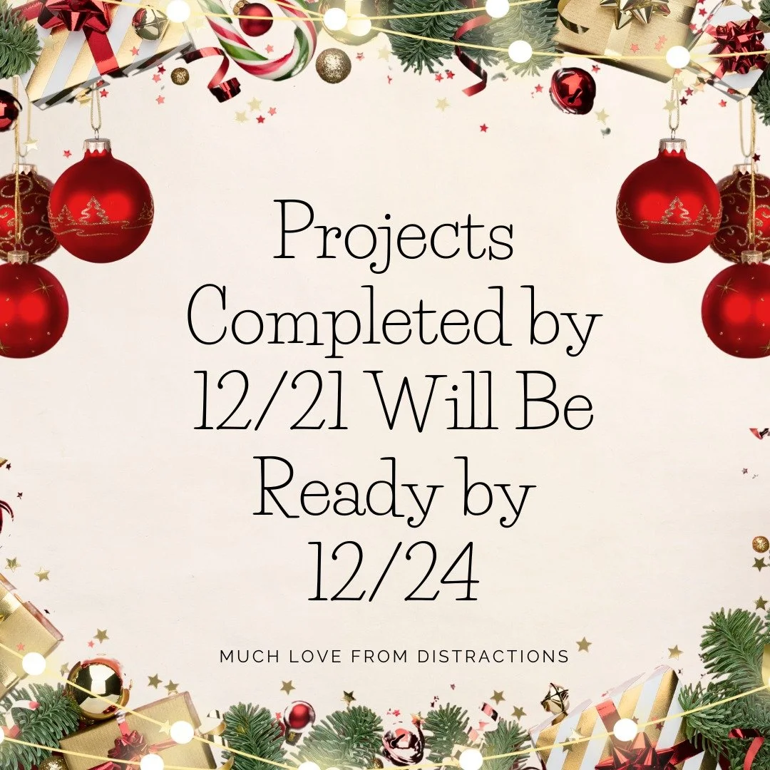 Pottery projects painted by 12/21 will be ready for Christmas Eve pickup&mdash;please plan accordingly.
Need a last-minute gift? Gift certificates make perfect stocking stuffers or party gifts!
