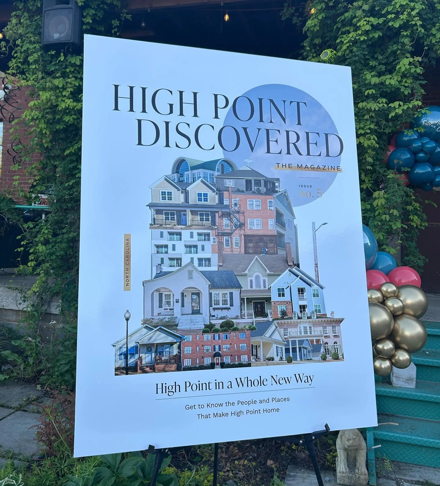 Had a great time at the @highpointdiscovered launch party/silent auction! Stop by and grab a magazine to see us featured.