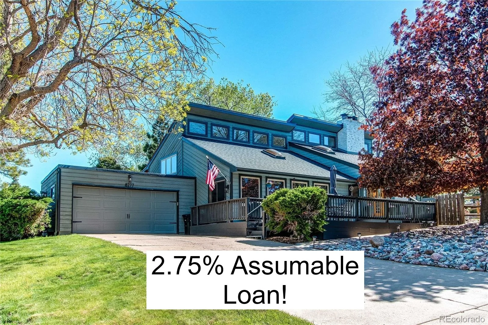 2.75% Assumable 4BR/3BA in Parker