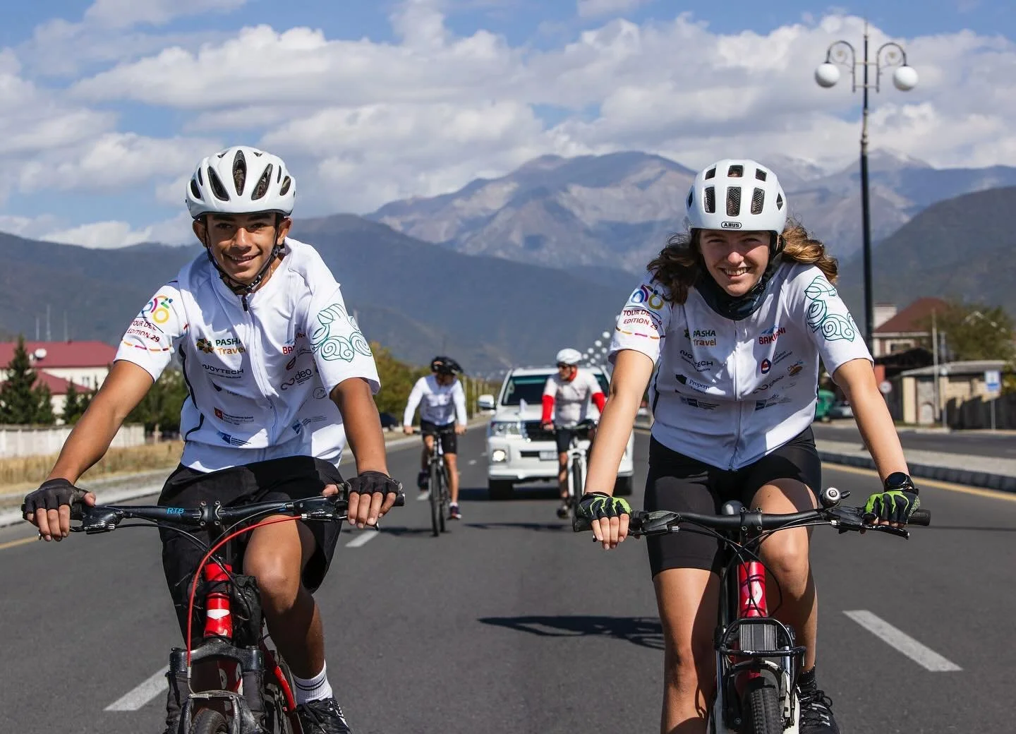 We&rsquo;d like to recognize our youngest cyclists Michael (15) and Alina (13) representing DEO Kairo and The Swiss International School El Gouna. 🚴&zwj;♂️🚴&zwj;♀️

Also, a big shoutout to our partners DEO Kairo and The Swiss International School E