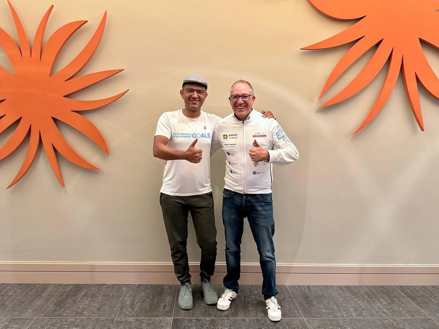 🌅 A very good morning from Dubai! ☀️

Yesterday, I had the pleasure of catching up with my friend and incredible adventurer, Ali Abdo. Ali has been a fantastic supporter of TOUR DE COP over the past editions, and this year, he&rsquo;s taken on an ev