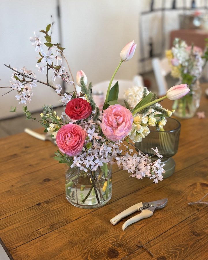 Mother's Day Flower Arranging Workshop: Sun. May 10, 3:30-5PM