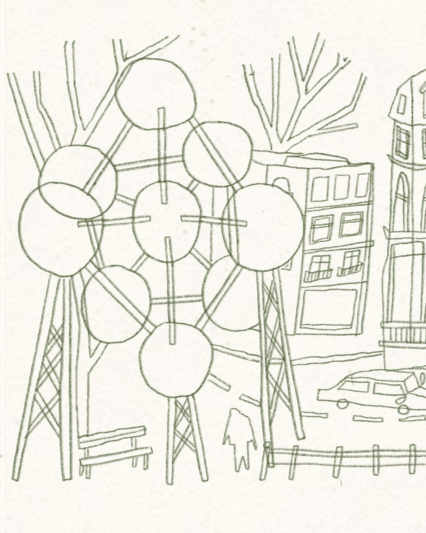 Un petit tour dans Bruxelles de l&rsquo;atomium au palais de justice (sans travaux ) en passant par botanique quelques jolies maisons et la limousine que je prends tous les matins pour aller travailler of course ✨

#brussels #brusselsillustration #il