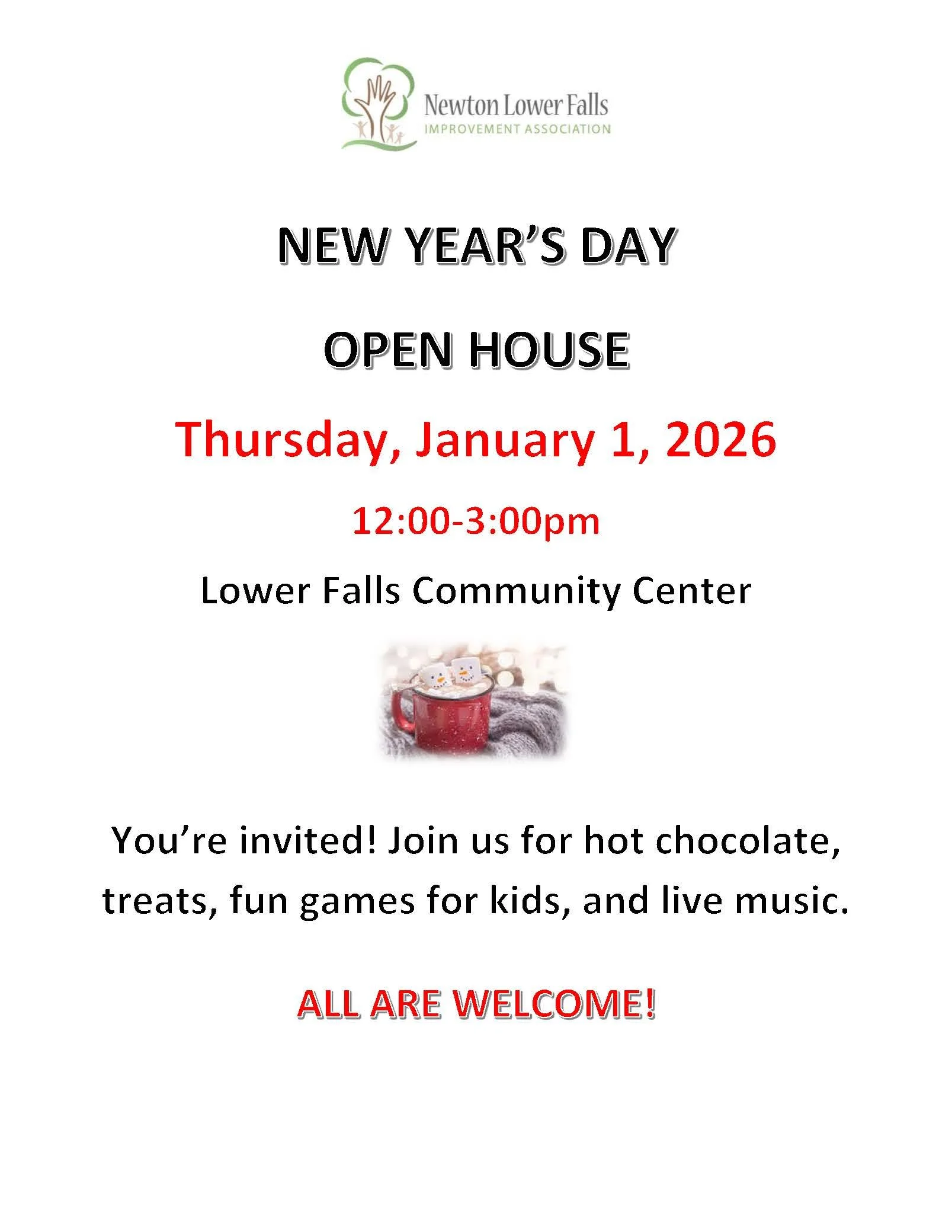 New Years Open House