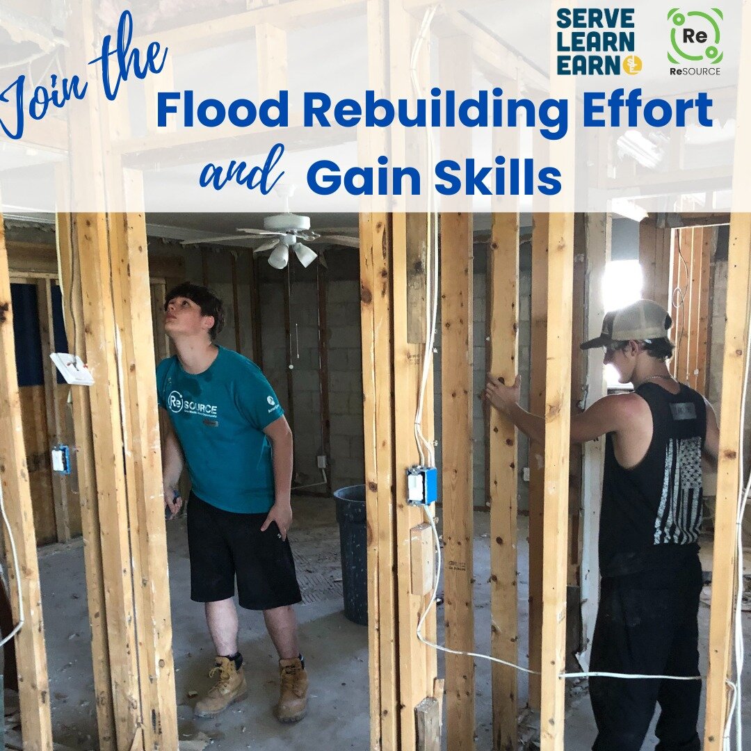 New Opportunity Alert! 
Across the state Vermonters are still struggling to find contractors to complete flood-related home repairs. Focused in the Barre area, SLE partner @resourcevt is building a crew of SLE alumni to help address this challenge. O