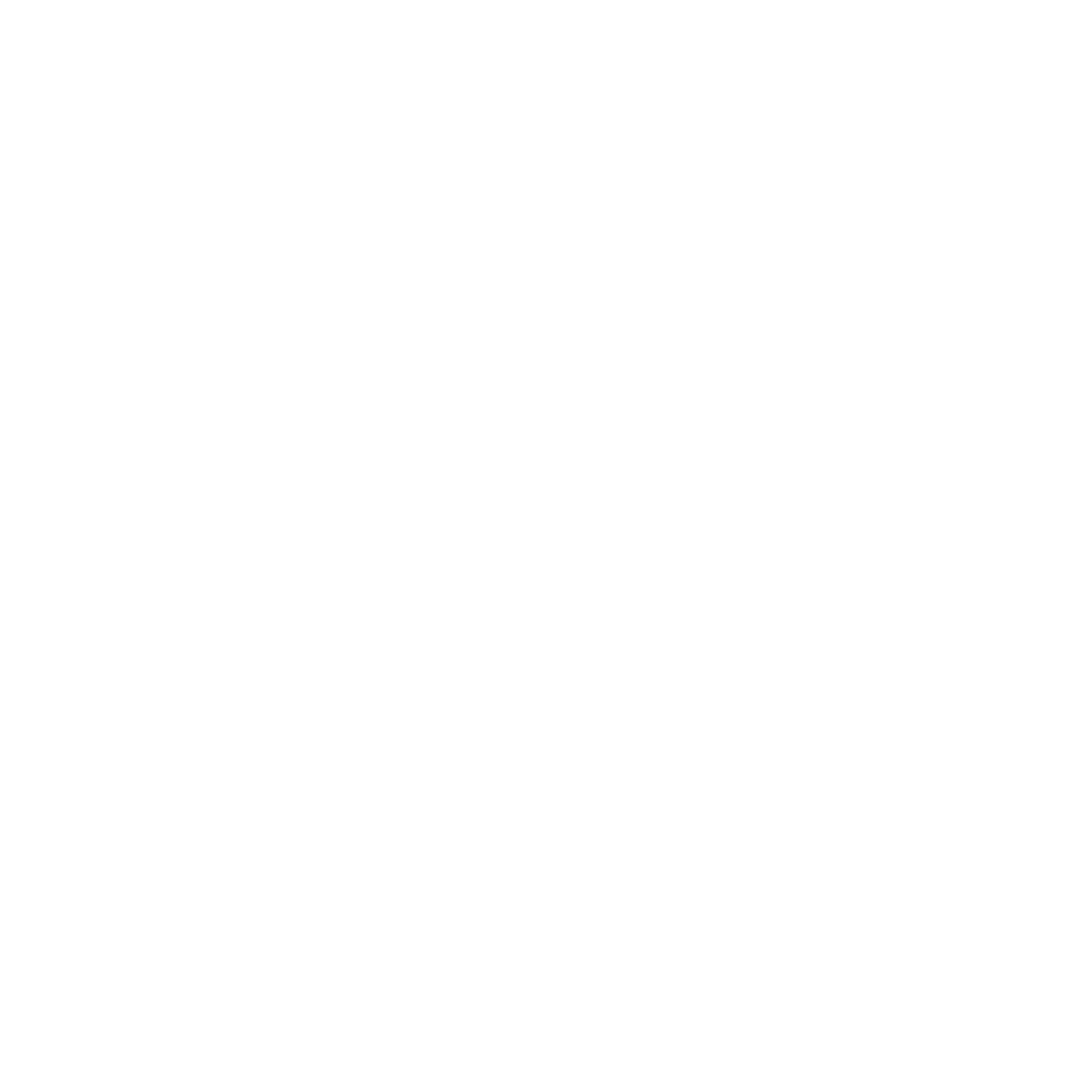 Silhouette of a paw print with black background and white paw print shape.