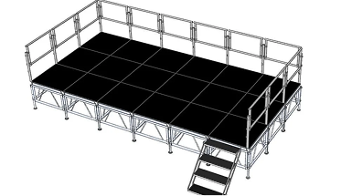 12x24 Portable Stage Kit