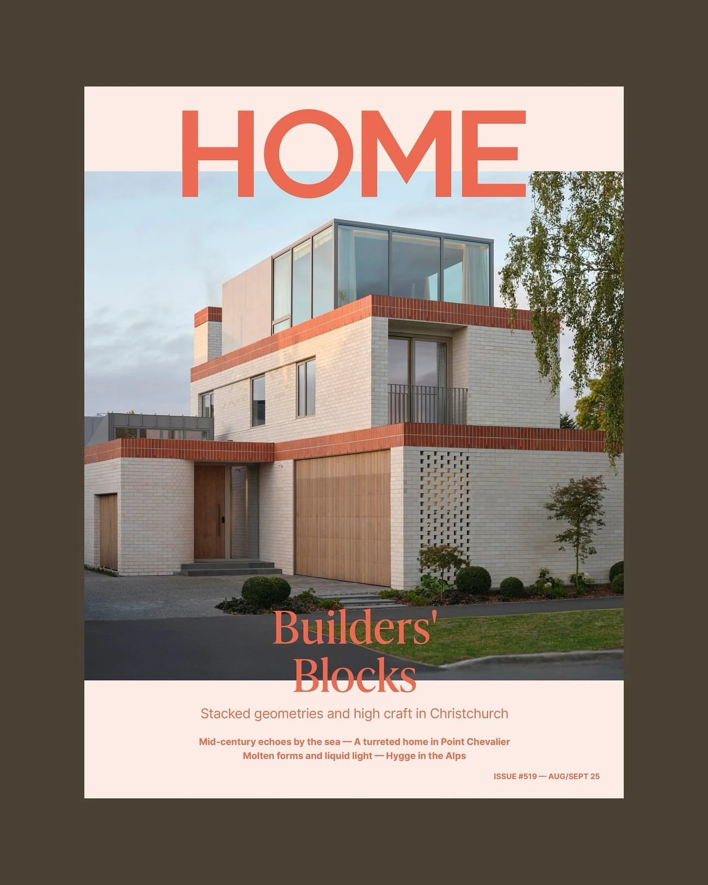 Thanks to the wonderful generosity of the team at HOME we have plenty of issues of the latest @homemagazine.nz at Reception for Residium visitors! First come first served 🏃 

Our new issue is on sale now, in print and online!⁠
⁠
On the cover: Builde