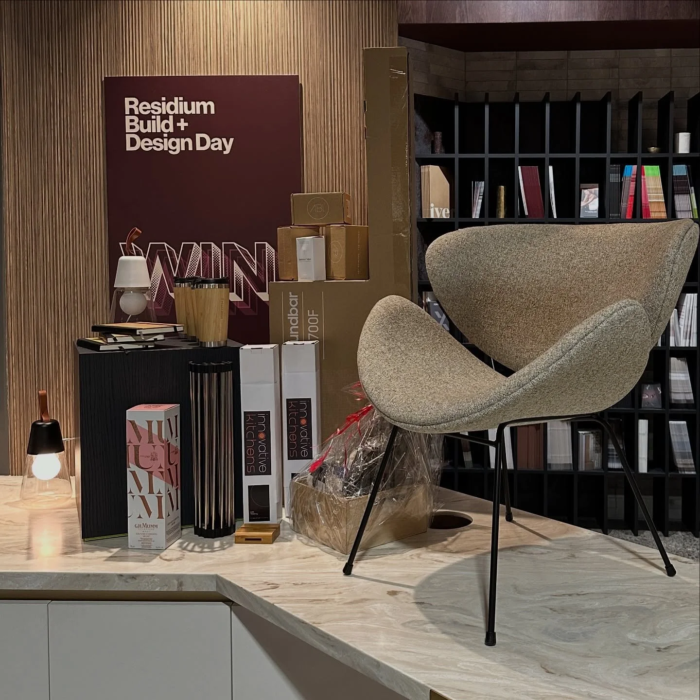 🎉 Build &amp; Design Day is ON NOW! 🎉
Every guest automatically goes in the draw to WIN these incredible prizes:

✨ 2 Iconic Anna-D Chairs + matching Ottoman (handmade in Auckland by @forma_furniturenz )
✨ $1,500 @abiinteriors voucher
✨ @samsungnz 