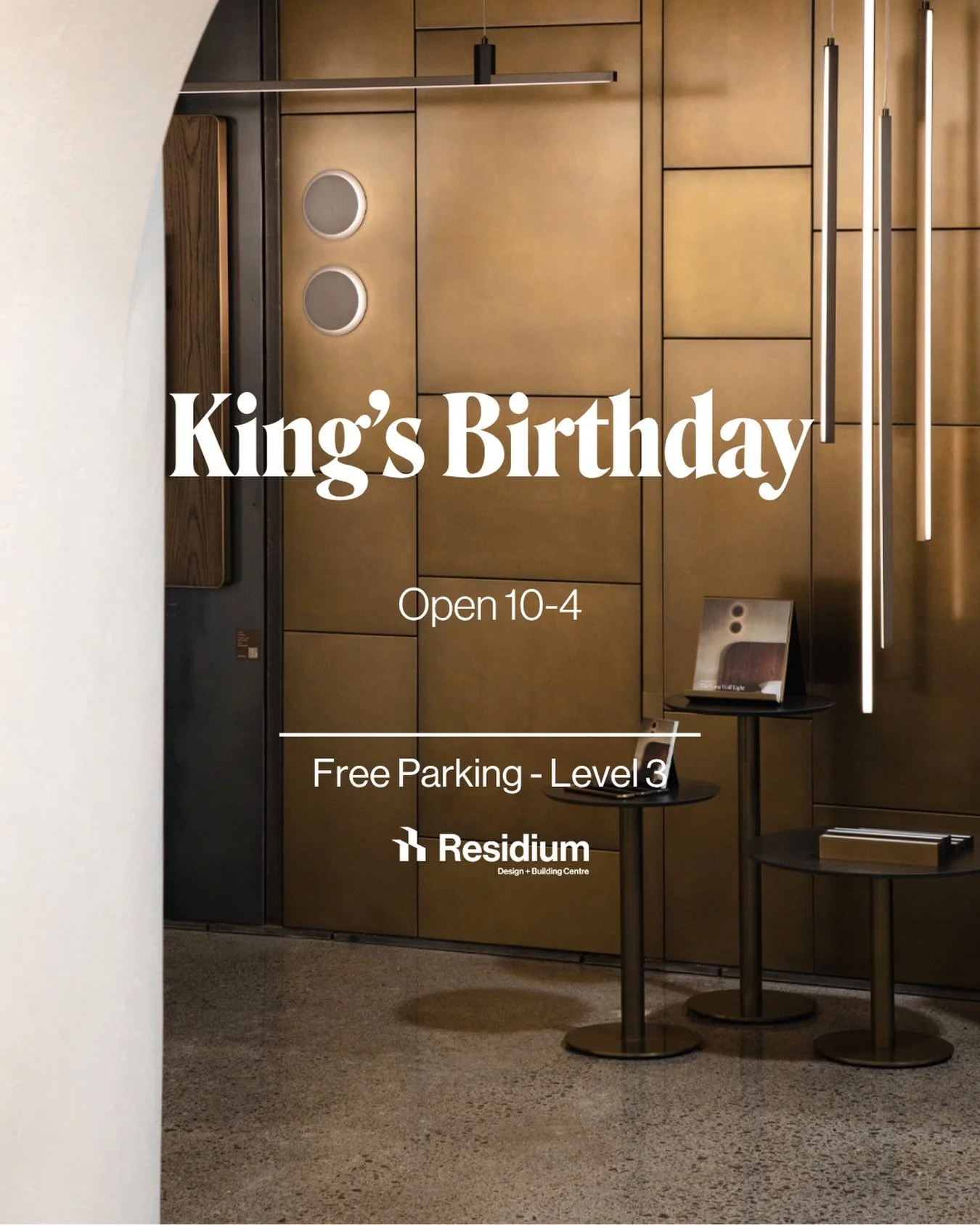 We are open today from 10am - 4pm 👑

165 The Strand, Parnell.
Free parking on Level 3 of our building.