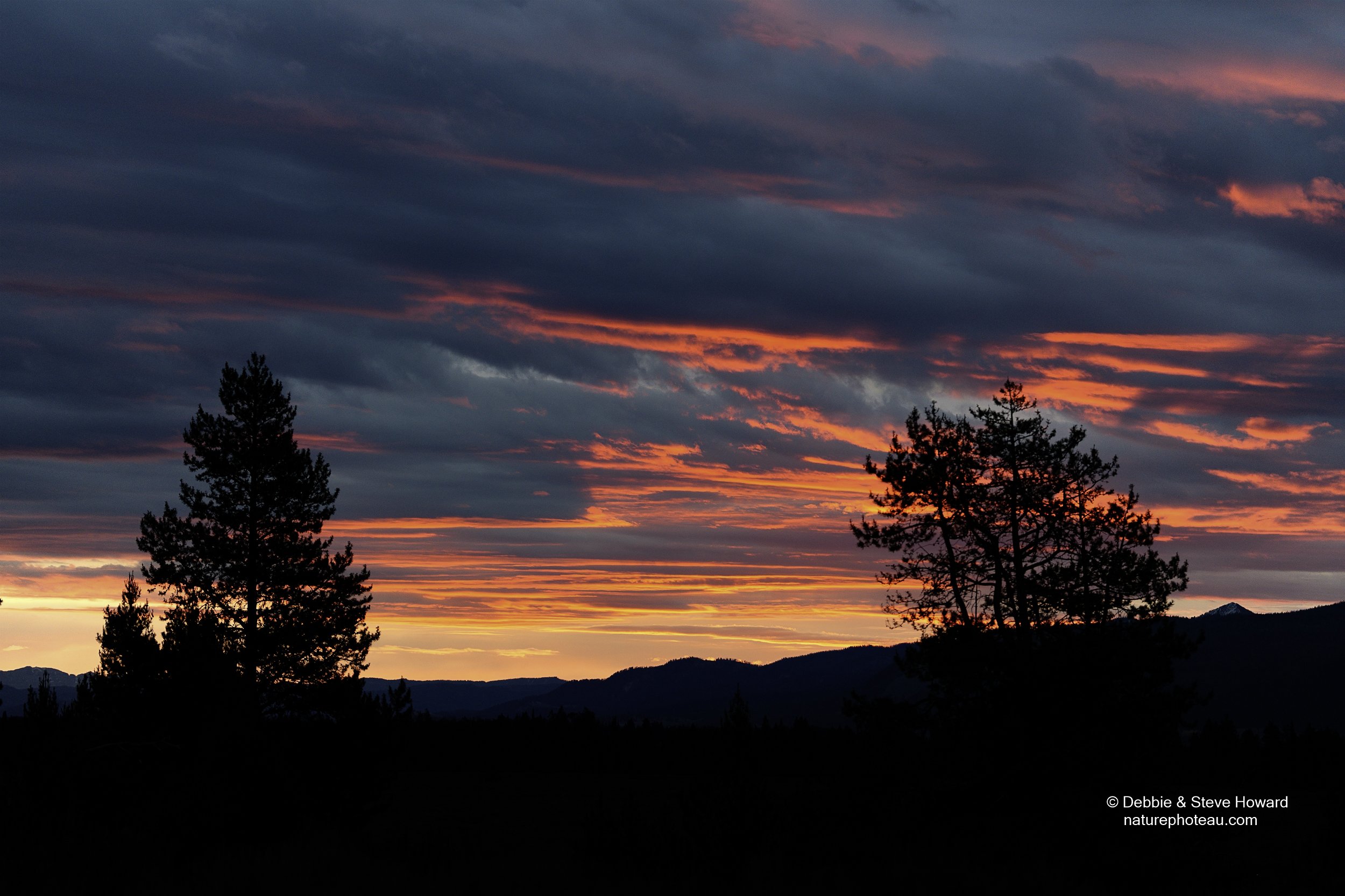 Sunset in the Tetons