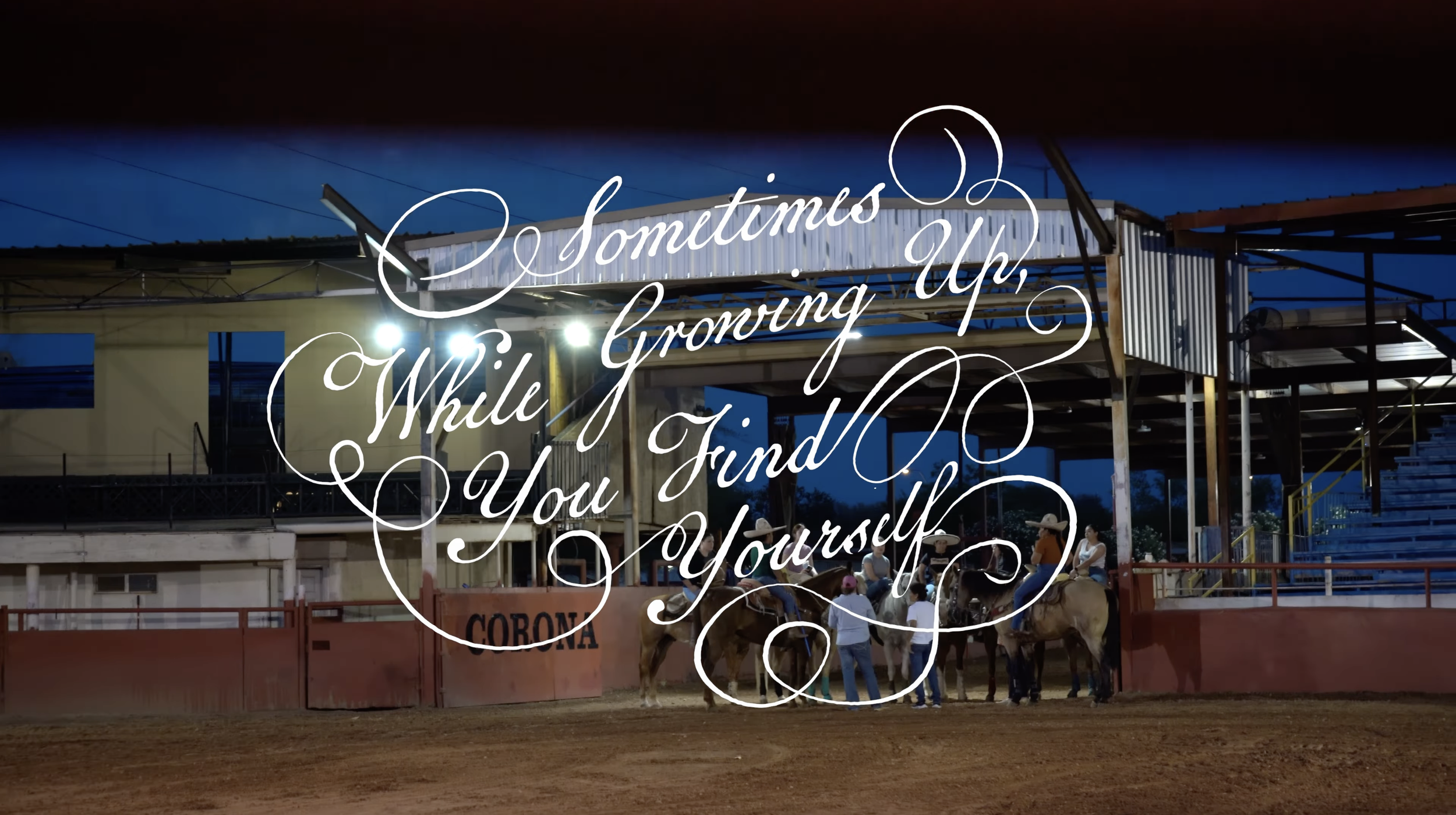  Still from "Sometimes While Growing Up, You Find Yourself" Documentary 