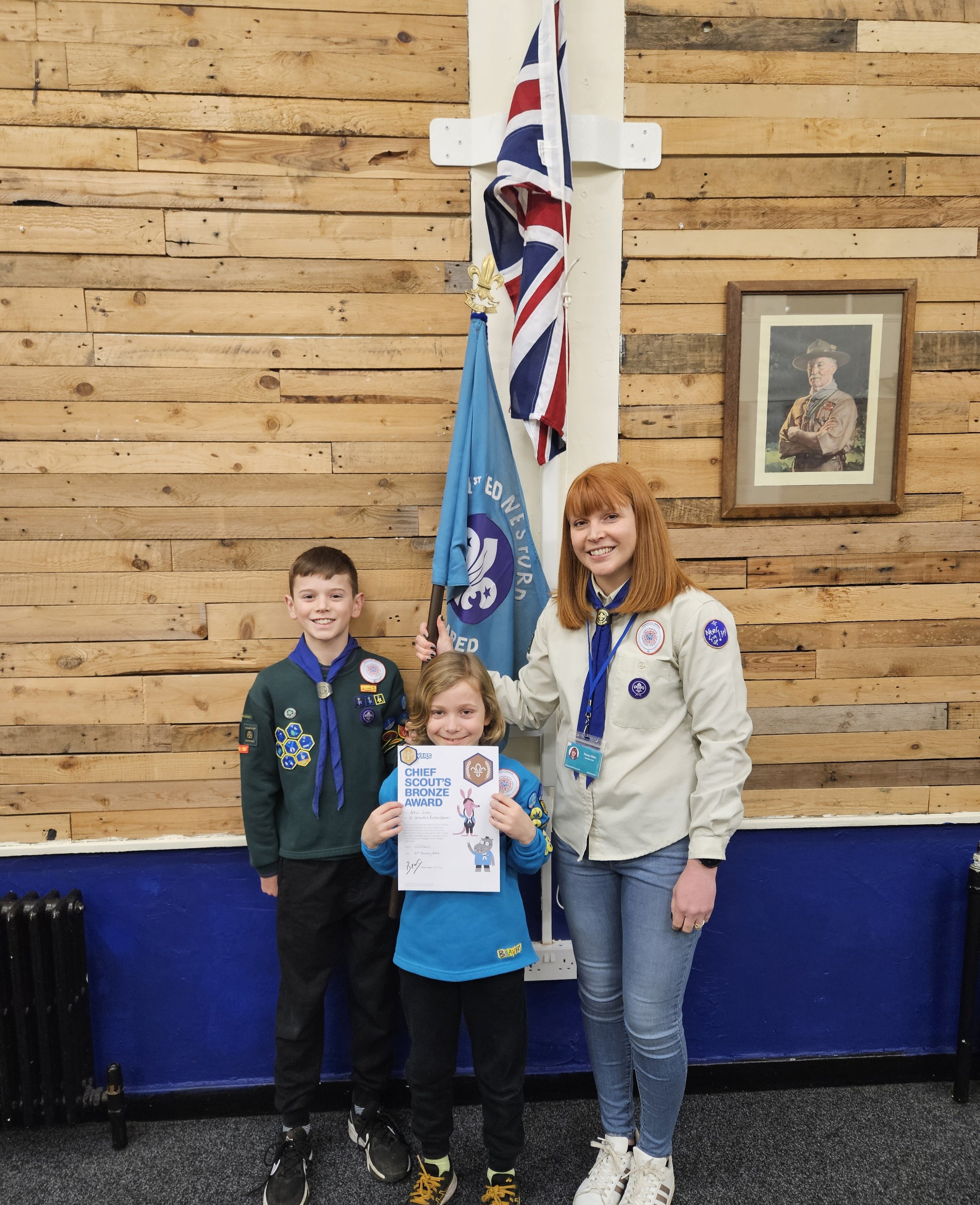 Penny at Scout Group