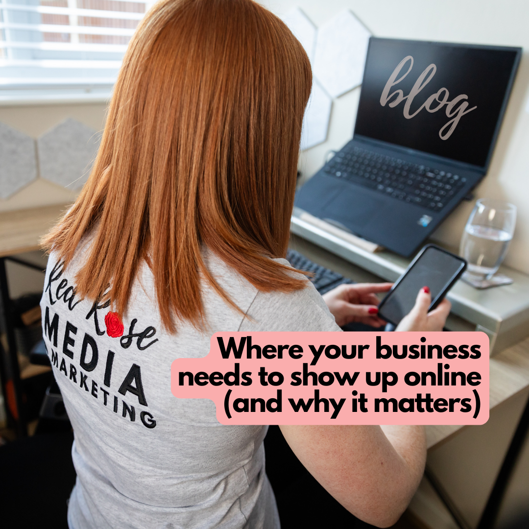 Where your business needs to show up online (and why it matters)
