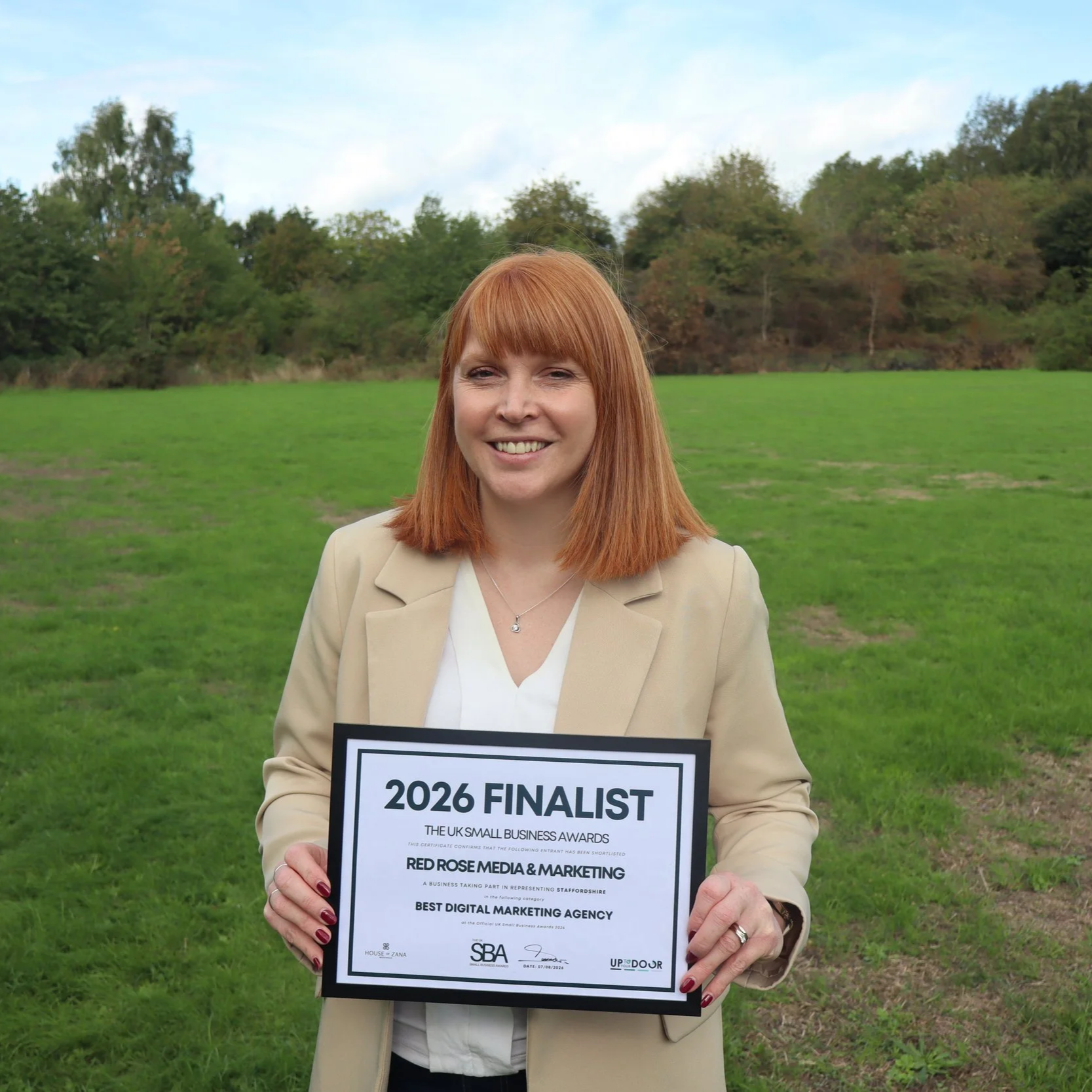 Red Rose Media &amp; Marketing named finalist in the UK Small Business Awards