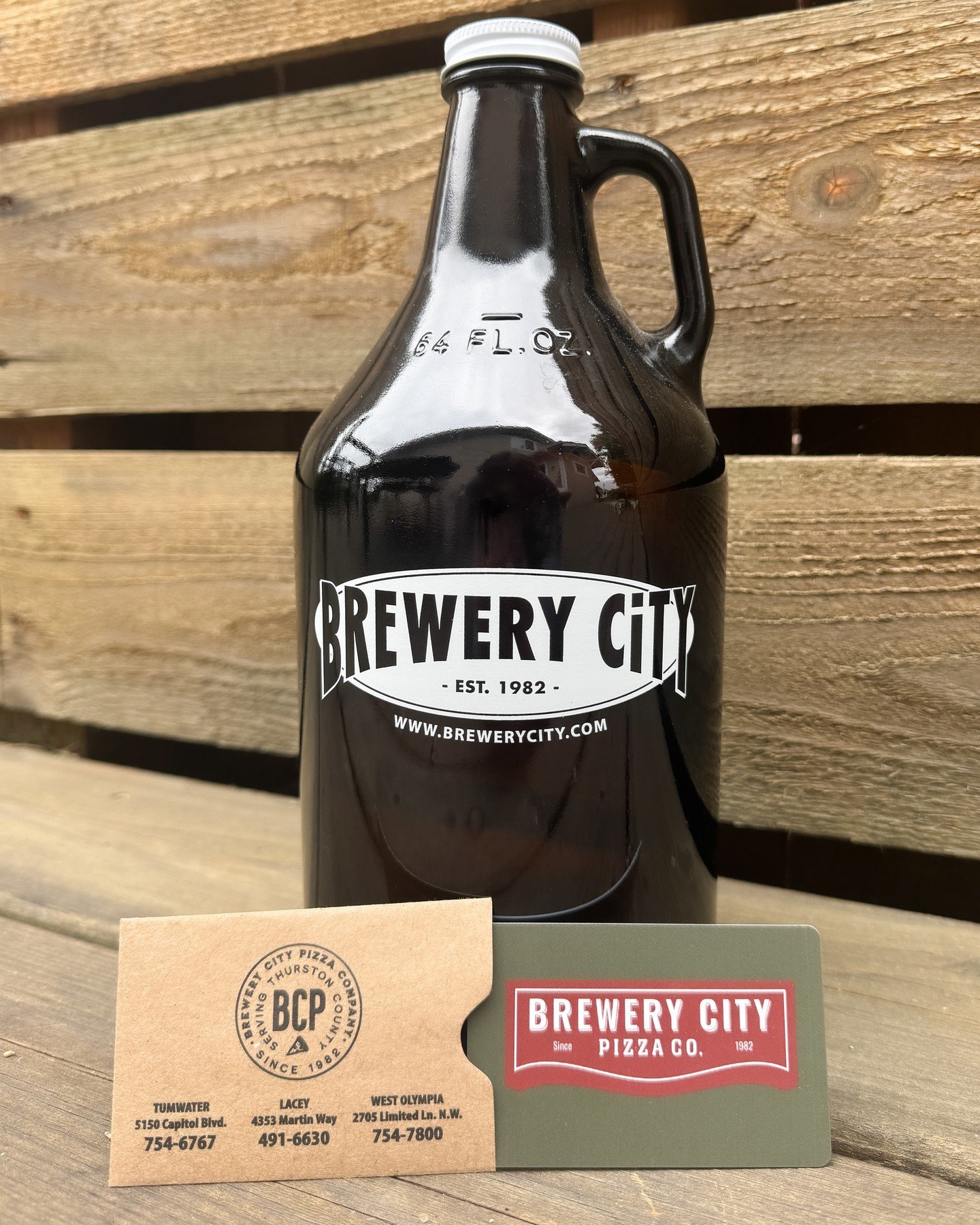 PSSST - If you're trying to come up with something to grab for Dad this weekend, look no further! Pizza &amp; Beer - here to save the day again. We have gift cards and growlers to go, plus t-shirts and hats so he can rep is fave pizza spot 😎