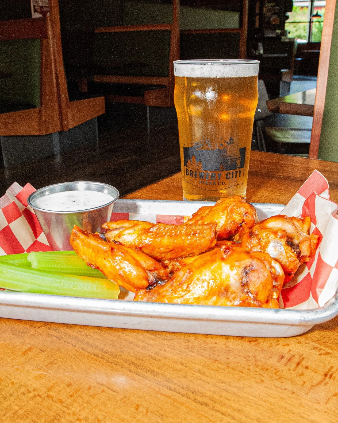 Come through Sunday for some Game Day Specials!⁠
⁠
🍺 50% off beer with the purchase of an app⁠
🍕 $29.99 for 2 medium 2-topping pizzas⁠
💚 12th Man Happy Hour during the game with $5 pints⁠
⁠
Go Hawks!