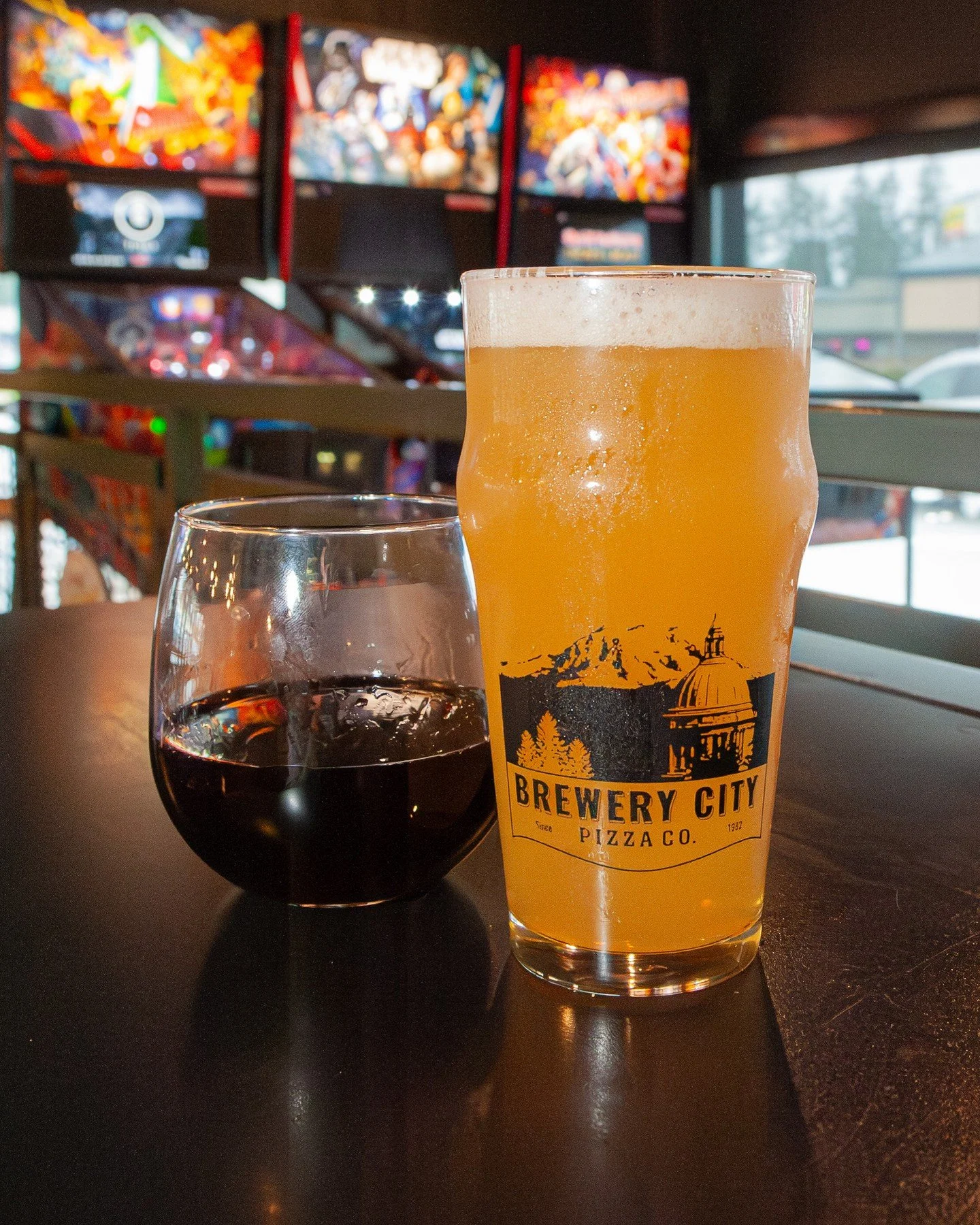 Happy Hump Day!⁠
⁠
Enjoy $3.50 beer pints and wine pours all day long, every Wednesday! Three cheers to sweet deals 🍻🍷🍕