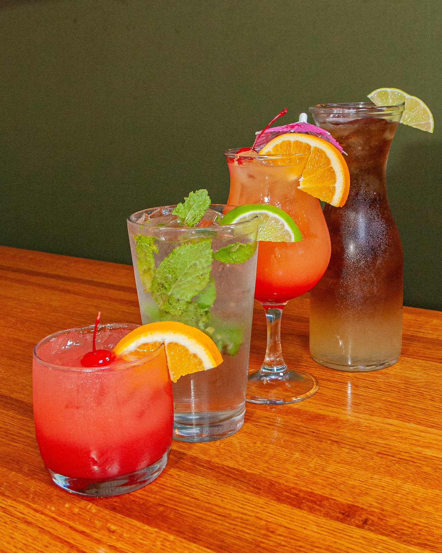 Check out our fresh new cocktails at our Lacey location! We&rsquo;ve packed the menu with fruity and refreshing drinks that are perfect for sippin' on a sunny day:⁠
⁠
🍒 Starburst Drip &mdash; Vodka, orange juice, and cranberry, with a splash grenadi