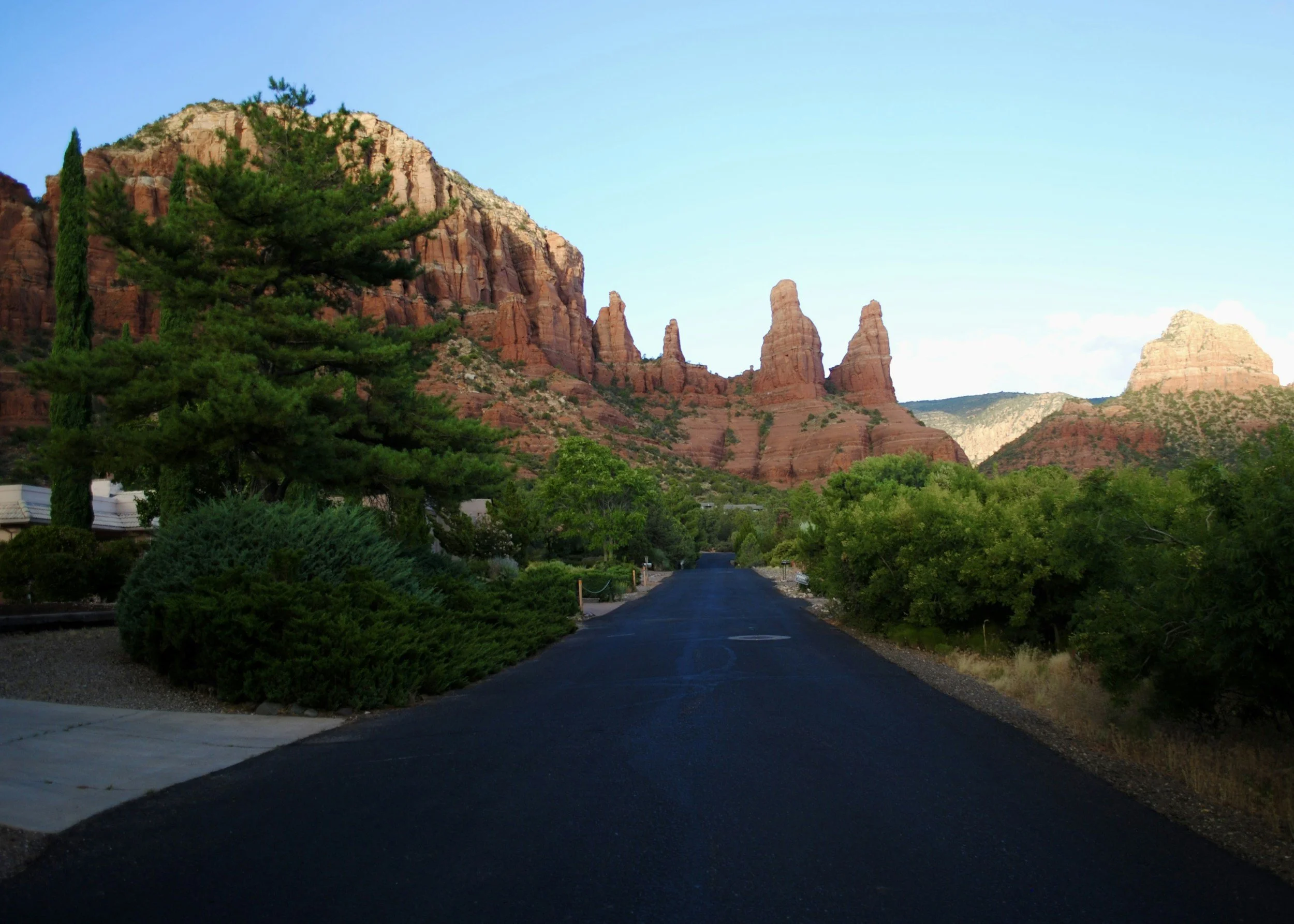 Residential Street in Sedona