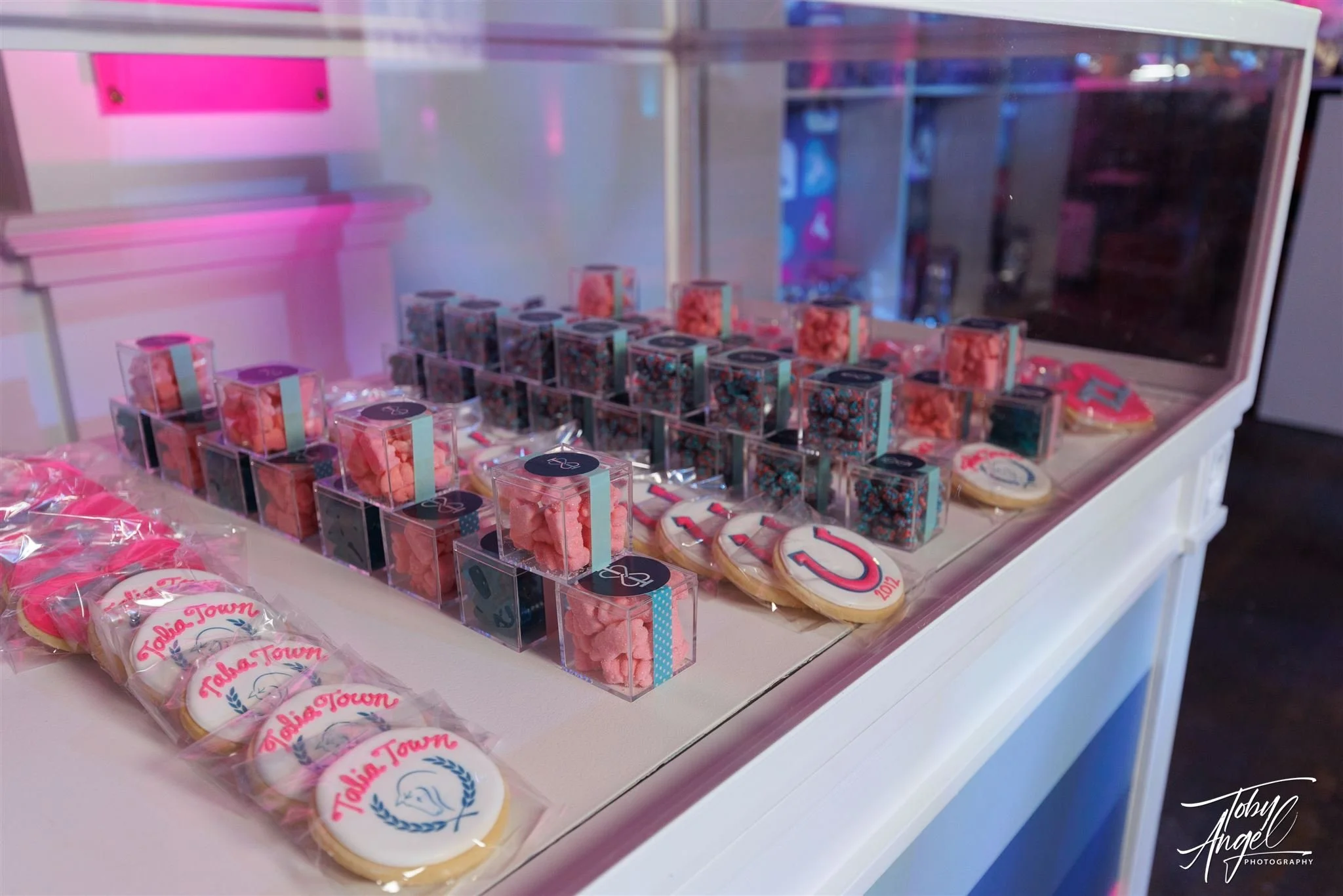 Themed bat mitzvah cookies