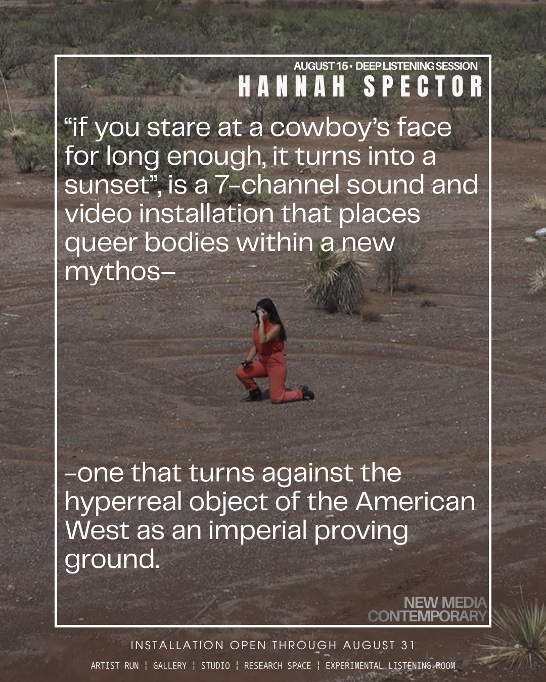 Hannah Spector - Closing night