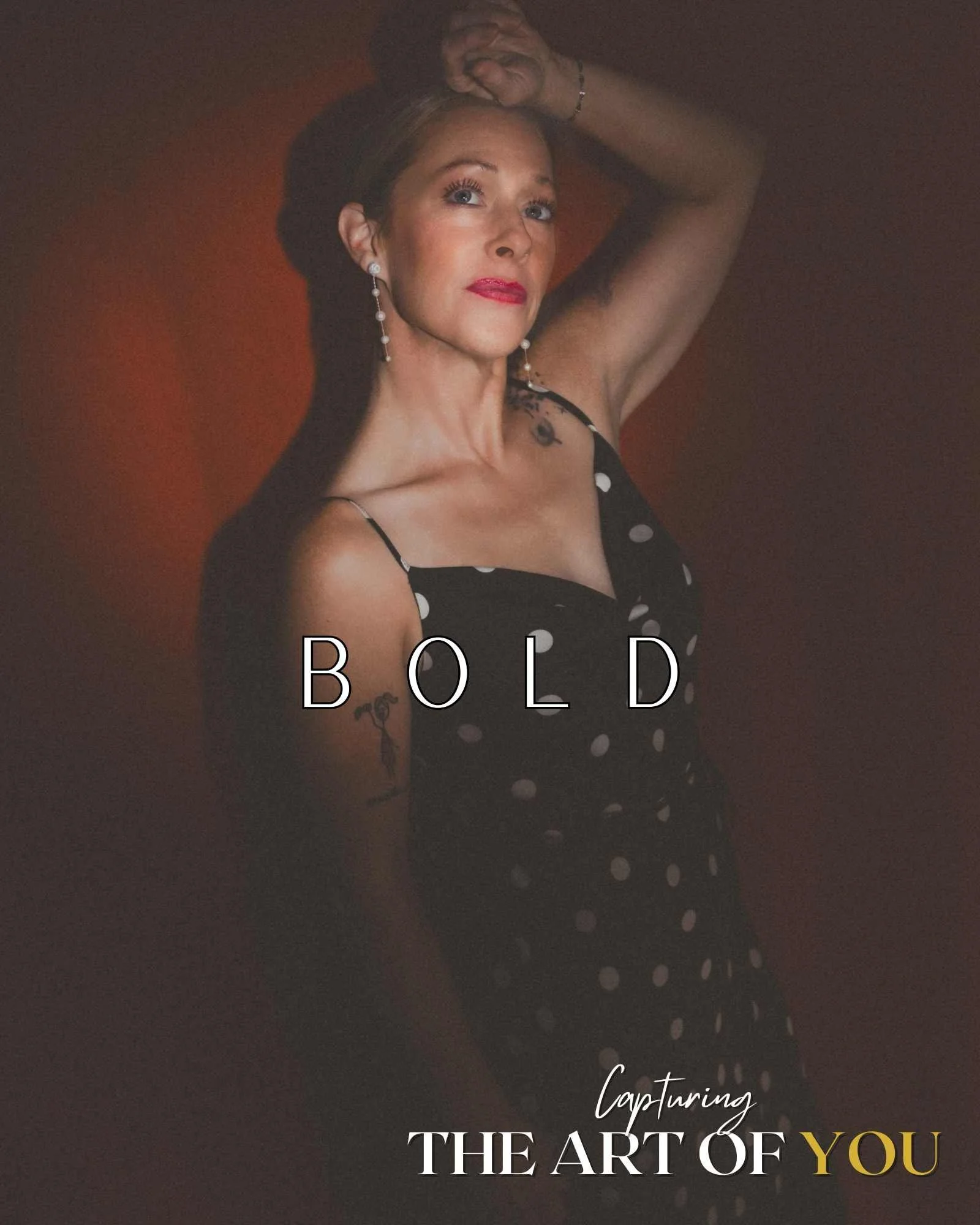 Bold isn&rsquo;t about being loud. It&rsquo;s about standing fully in who you are. Becky claimed her space, her light, her story&mdash;and the world can&rsquo;t help but take notice.

What does being bold mean to you right now in your life?  Feel fre