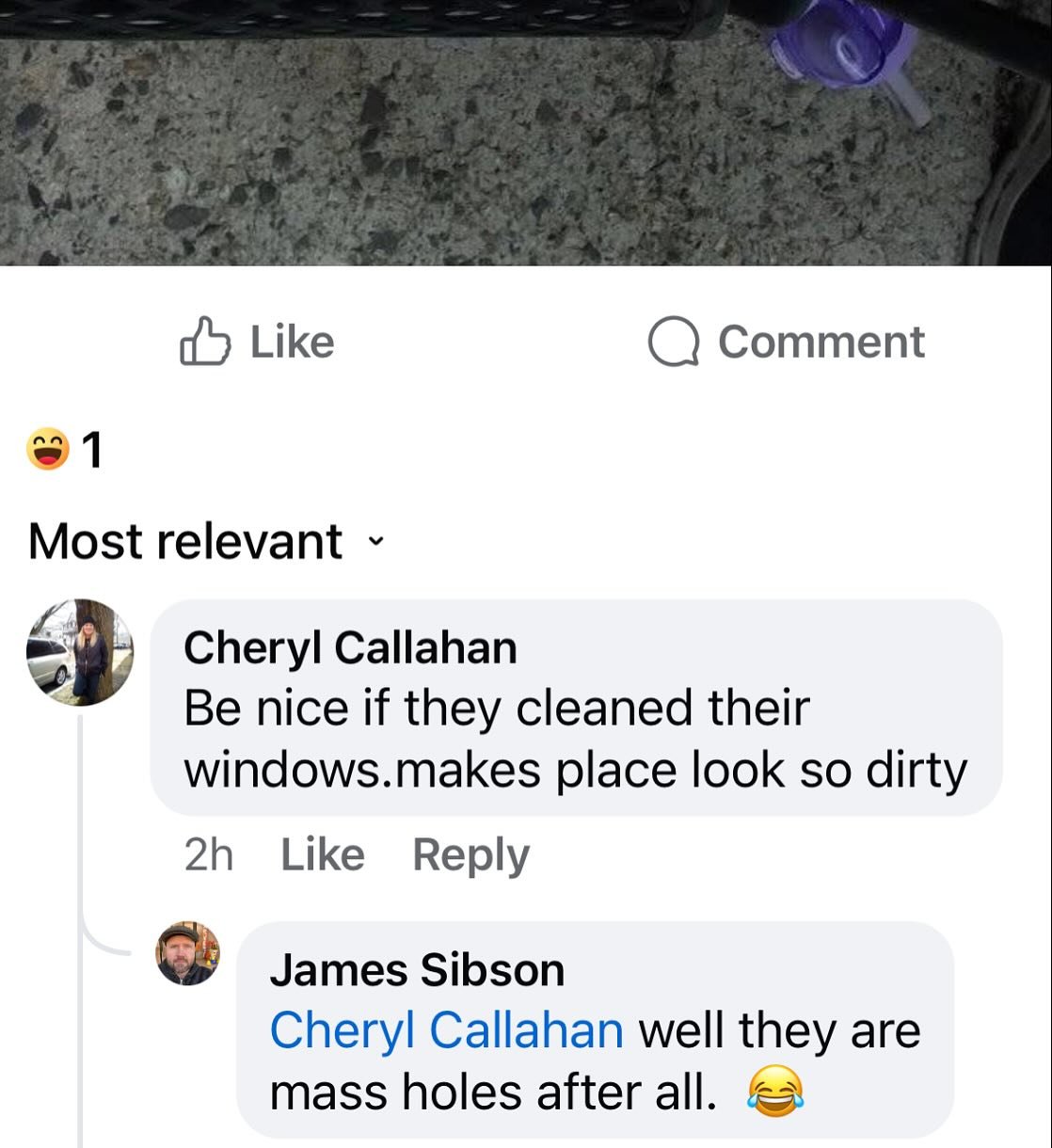 To the person who said our windows were dirty &mdash; we hear you, we see you, and now you can see us. 

#CrystalClearClapback #WindexWarriors #DonutShopDrama #LoveThoseDirtyWindows