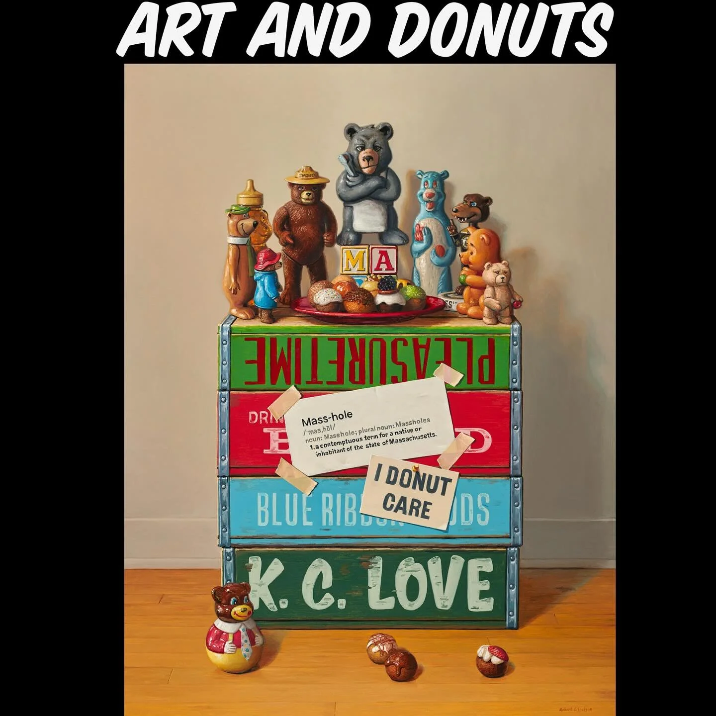 Do you love art? Donut miss this one day event&hellip;

This Saturday (Nov. 8, 3&ndash;5PM), don&rsquo;t miss the opening of &ldquo;Robert C. Jackson: It&rsquo;s a Colorful Life&rdquo; &mdash; a vibrant new exhibition celebrating the latest book from