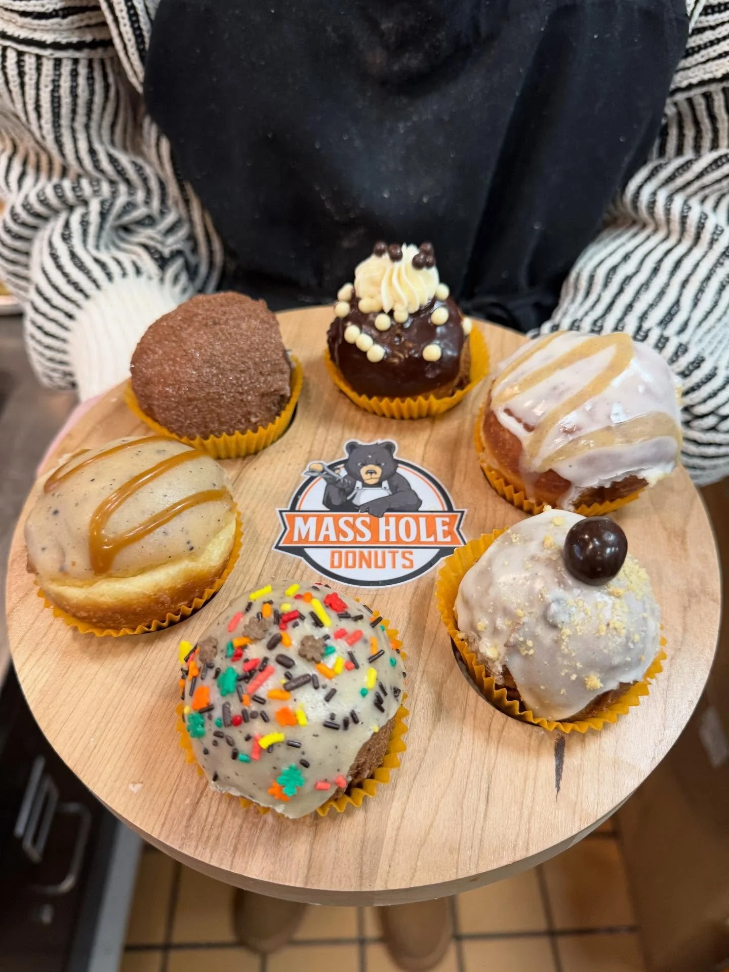 This week&rsquo;s menu features some stars from the Thanksgiving pack we&rsquo;re doing next week plus some classics.

Boston Butterball

Is there a better way to celebrate Thanksgiving than by stuffing a donut? We don&rsquo;t think so! Our fluffy br