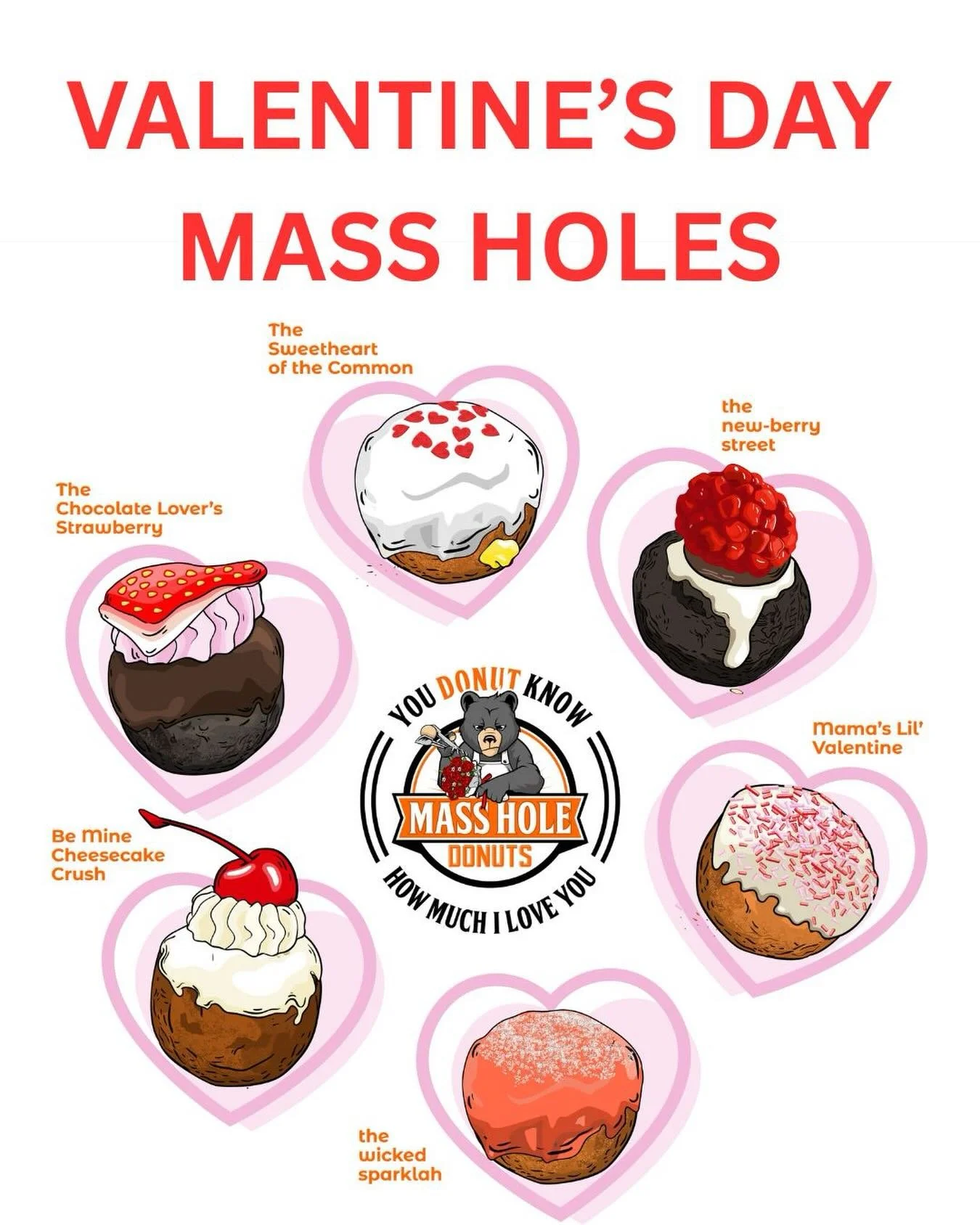VALENTINE&rsquo;S DAY MENU &mdash; DROPPING THIS WEEK

We went full romantic chaos this year. Soft, sweet, dramatic, nostalgic, a little unhinged&mdash;just like love in Boston.

Available Thursday&ndash;Sunday

Want these for actual Valentine&rsquo;