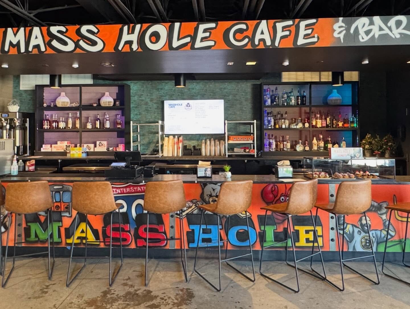 Beer hall by night.
Donut and coffee hall by morning.

We&rsquo;re now open at the Great American Beer Hall in Medford serving fresh holes + coffee from 8&ndash;11AM, Thursday through Sunday.

Because nothing says &ldquo;good decisions&rdquo; like st