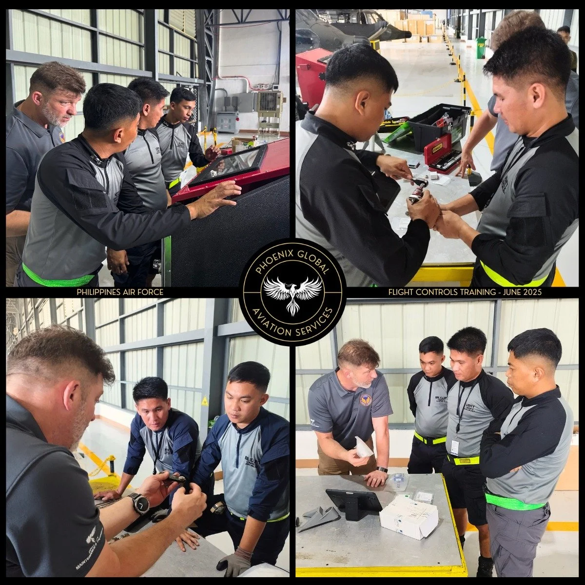 Last but not least, here are the photos from last month's Black Hawk Mechanical Flight Controls and Spindle Nut Refurbishment course we customized for the Philippine Air Force. This was another exciting adventure with plenty of opportunity to learn a