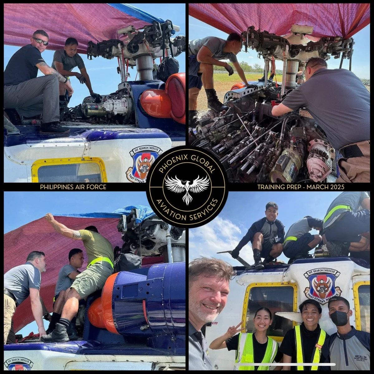 As we start to wrap up our final week of training for the Philippines Air Force, we wanted to take a moment to enjoy the journey this has been and appreciate the help we've had along the way in making this series of training courses a success. 🎉 It 