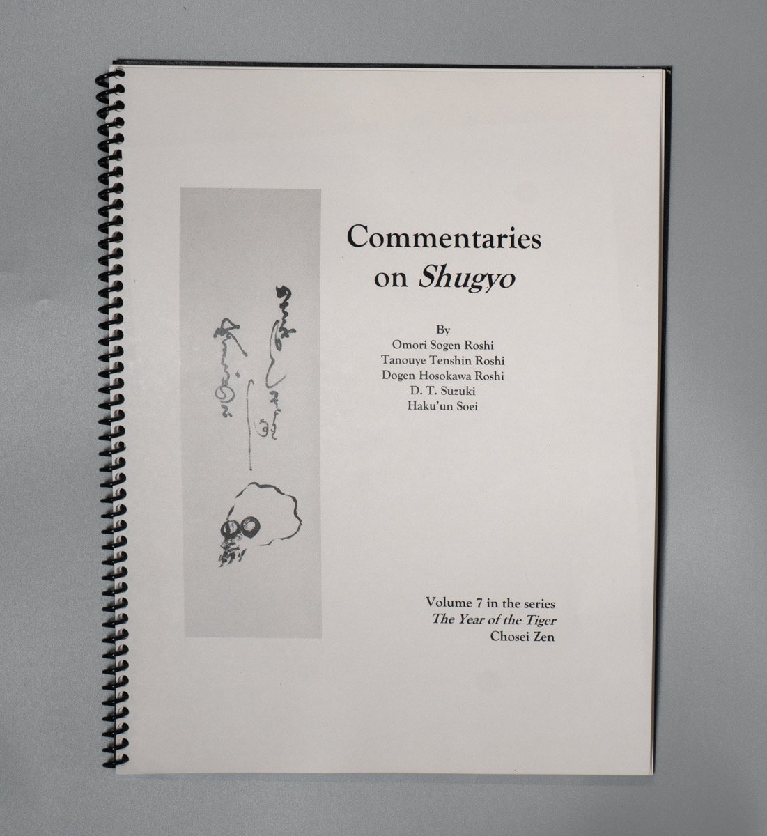Commentaries on Shugyo