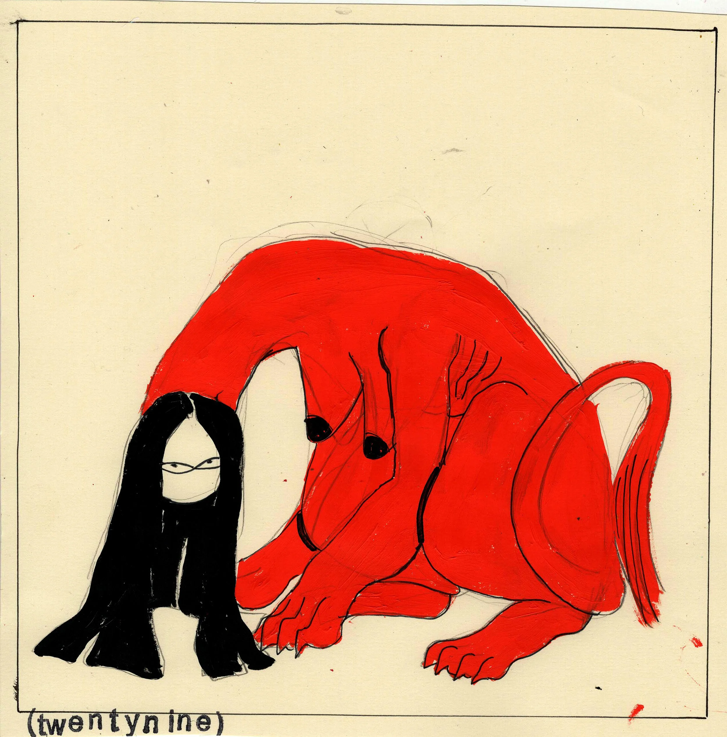 Sphynx, Original Drawing (Fun A Day 2023)