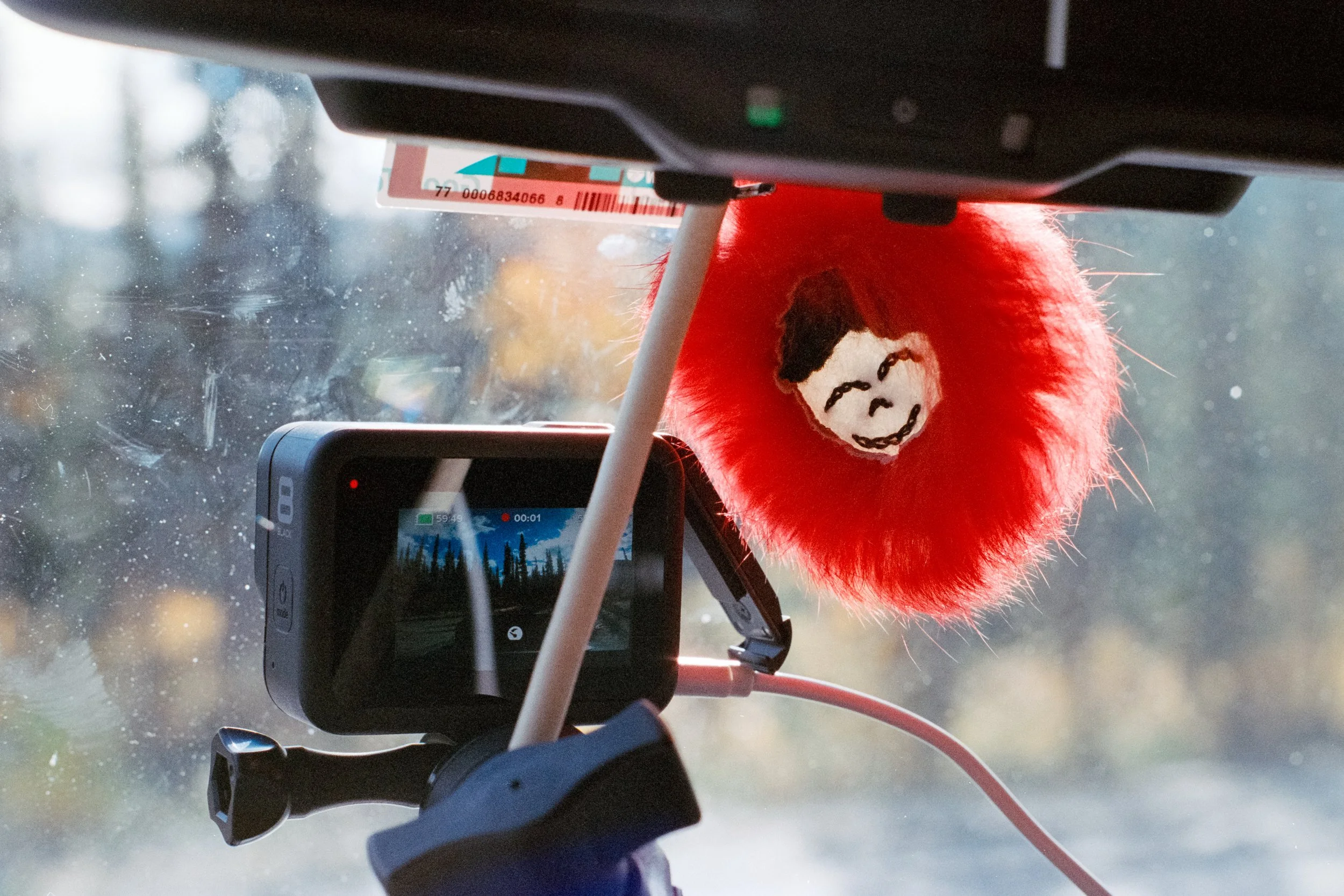 I GoPro time lapsed both roads, one of these days I'll get around to doing something with the footage. Good vibe Inuit was purchased from a shop in Tuk, it still lives there although it's turned mostly white from the sun