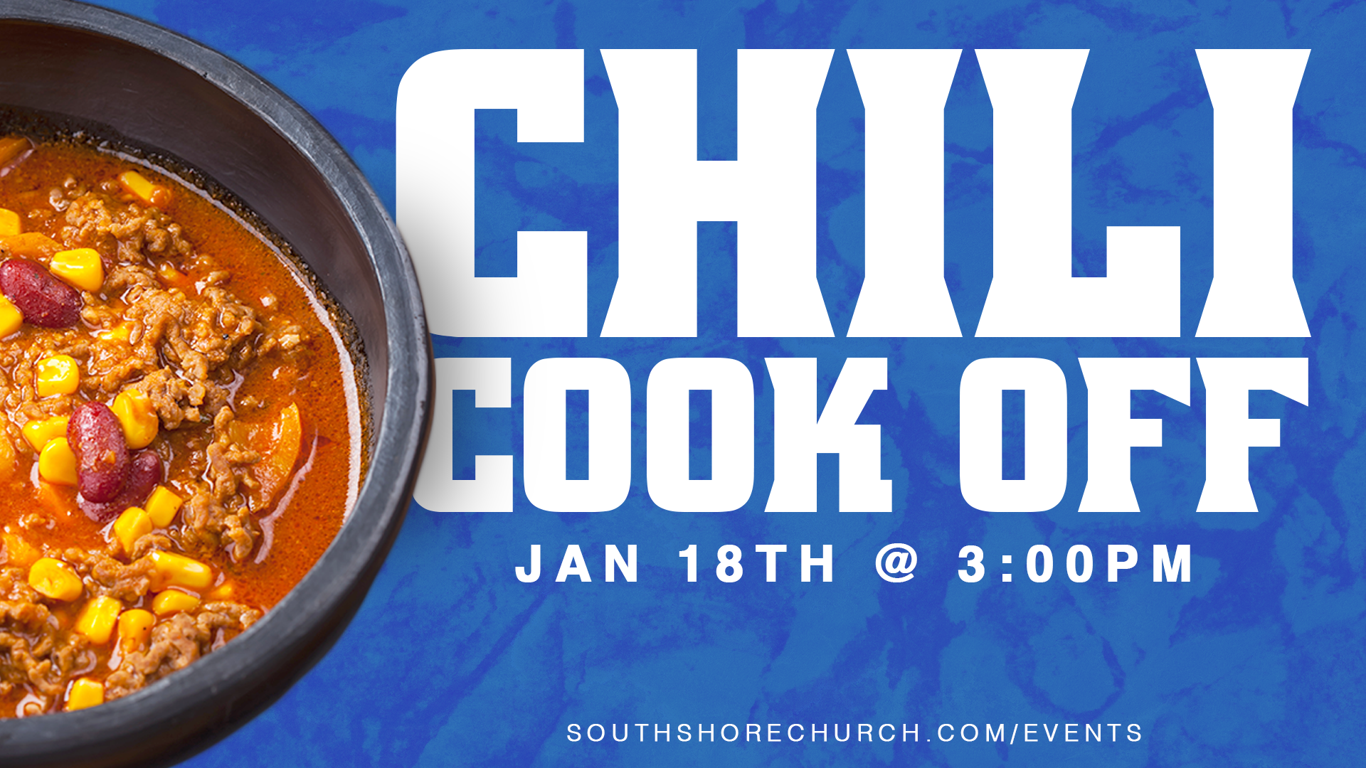 Men's Chili Cook-Off! 